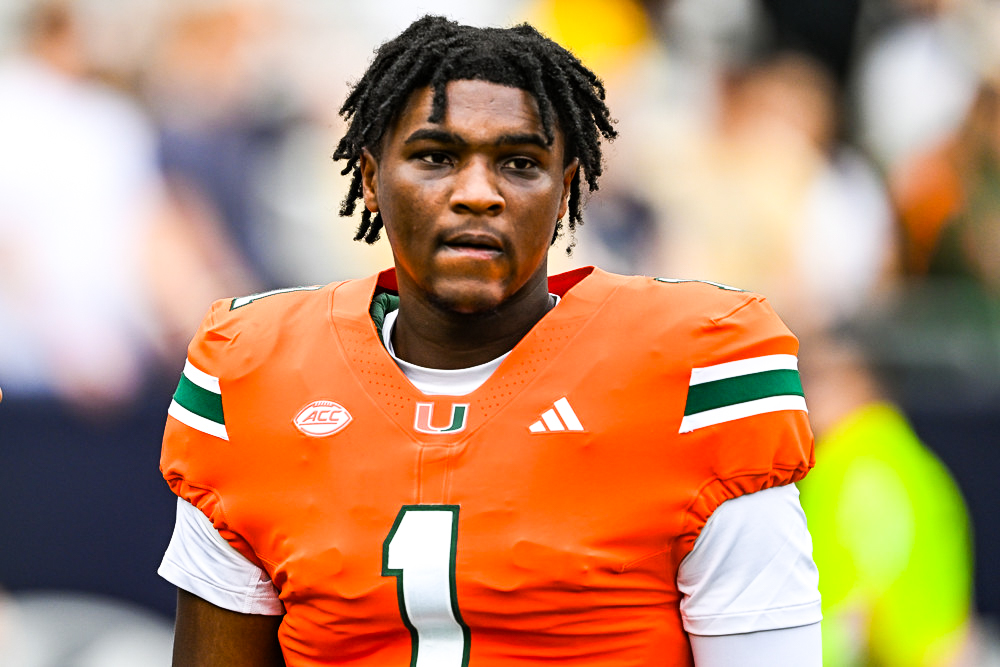 Cam Ward - College Football Rankings, NCAA CFB DFS Lineup Picks, NFL Draft Prospect